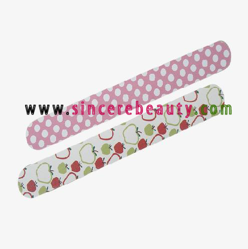 nail file, nail buffer, emery board, foot file