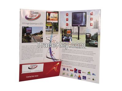 3.5&#039;&#039; LCD Video Brochure with Multi button