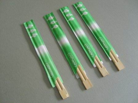 Disposable  Chopsticks with paper packing