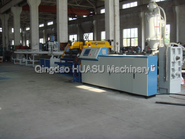 PVC Corrugated Pipe Extrusion Line