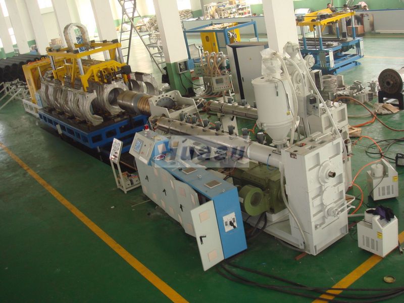 HDPE/PP Double Wall Corrugated Pipe Extrusion Line