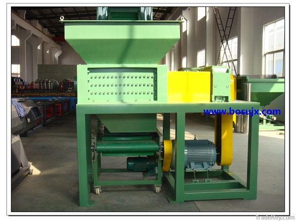 Plastic Double shaft shredder