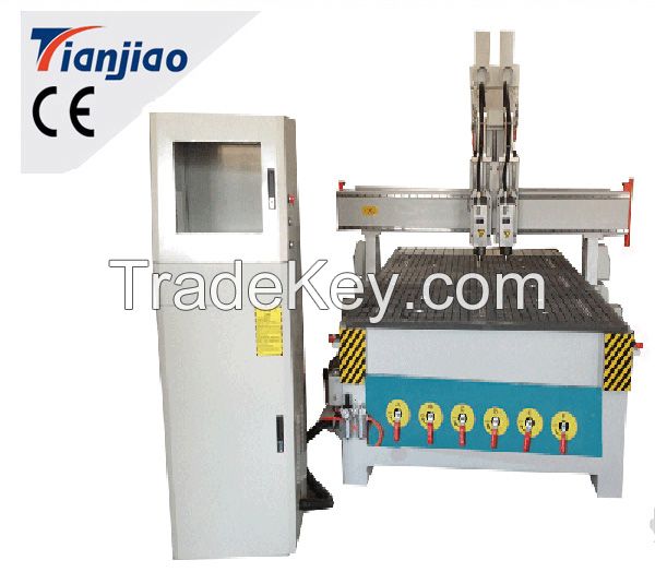 China automatic tool change cnc router machine 1325