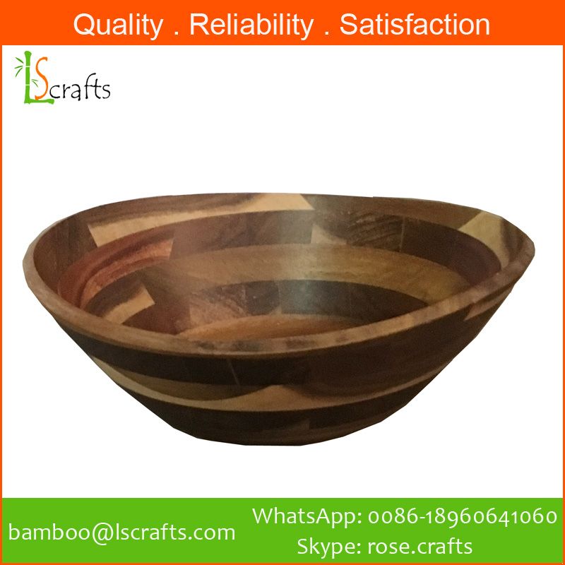 Acacia Wooden Salad Bowl