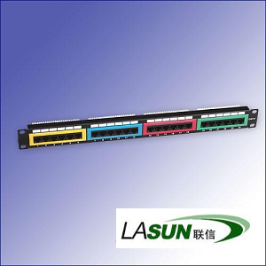 patch panel unshielded/shielded CAT5E/CAT6