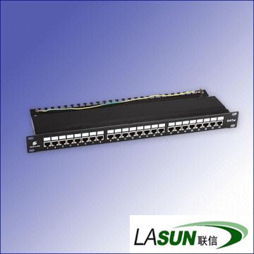 patch panel unshielded/shielded CAT5E/CAT6