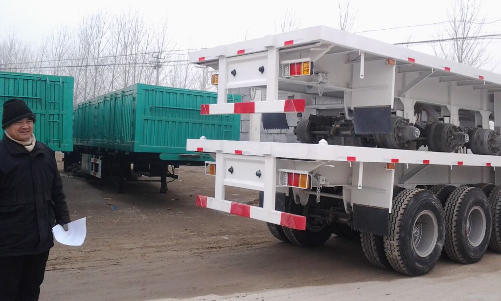 40ft Flat Bed Container Trailer for sale