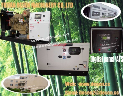 (ATS, CE, ISO, 100KW)Silent Diesel Generator Set