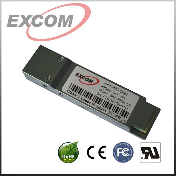 Sell 40G QSFP+ Transceiver Module 40GBASE-SR4 40G Ethernet 850nm 150m