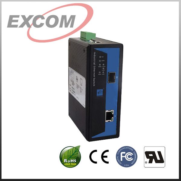 Sell industrial SFP media converter DIN Rail Mounting