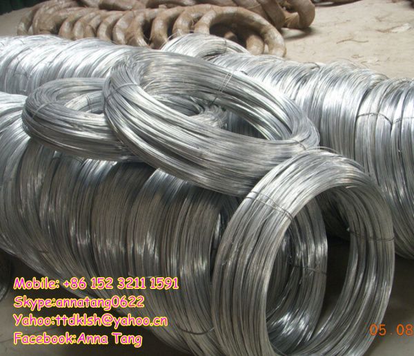 electronic galvanized wire, hard drawn wire