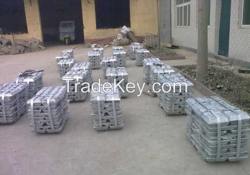 zinc ingot 99.99%