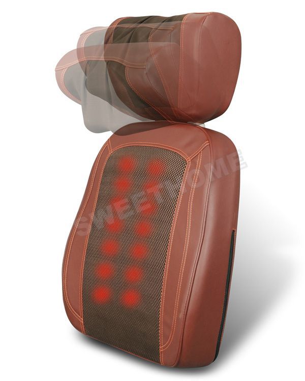 Electric Thermal Neck and Back Body Shiatsu Thai Massage Cushion