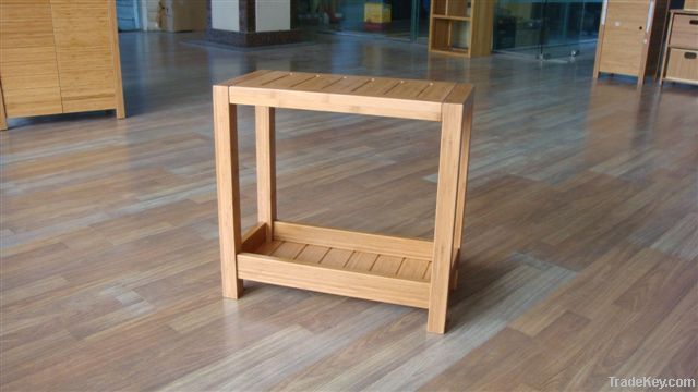 Bamboo Side Table & Bamboo Coffee Table