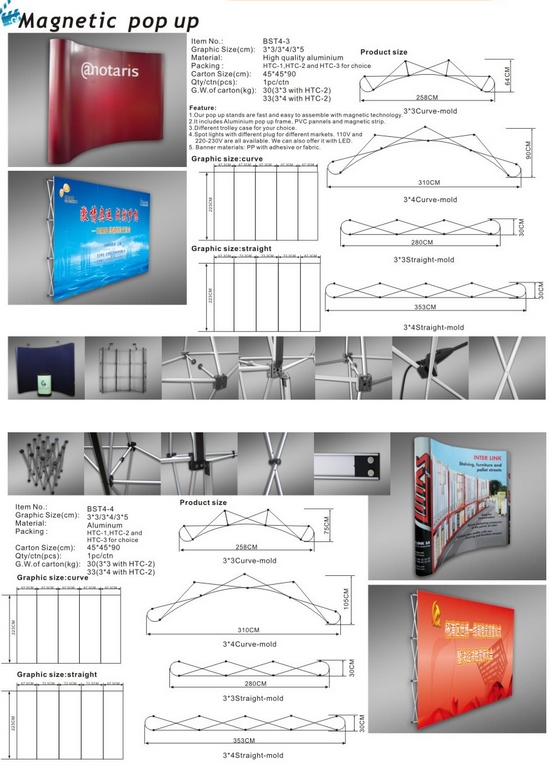 Pop Up Display Stand