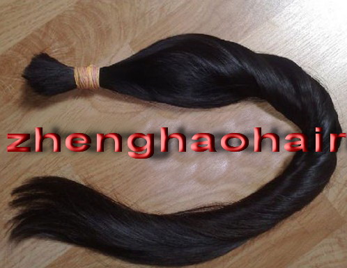 100% Indian human virgin hair machine bulk