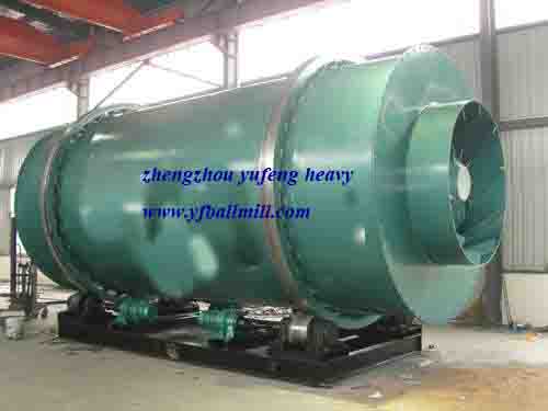 Yufeng Iron ore rotary dryer, copper ore concentrate dryer