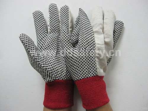 White Polka Dot Glove (DCD201)