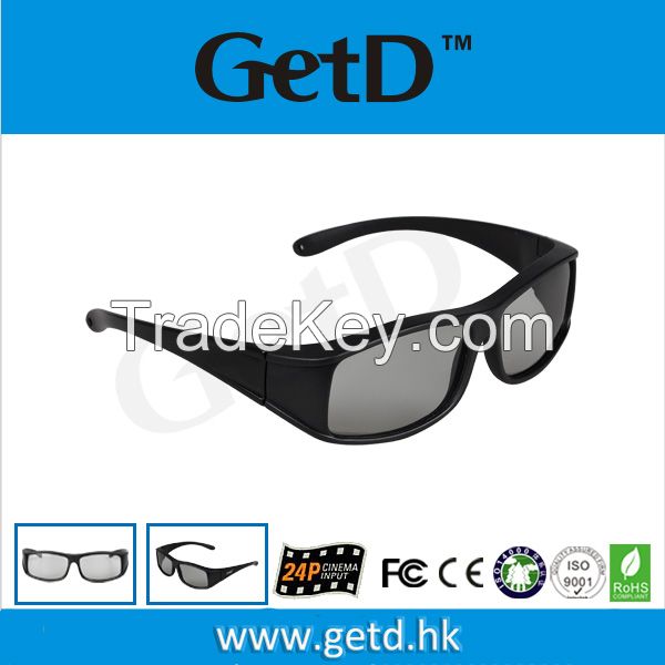 GetD plastic cinema theater 3D eyeglass