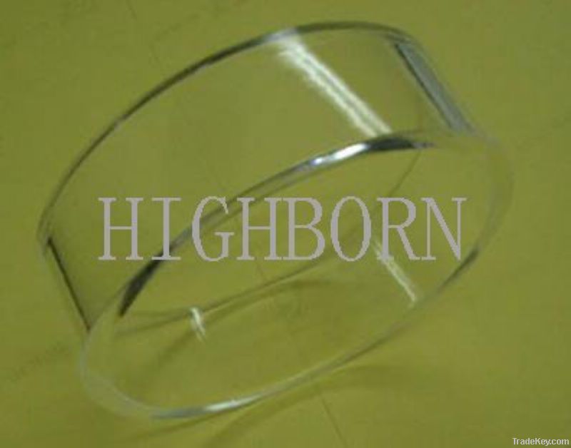 Clear Quartz glass  Flange