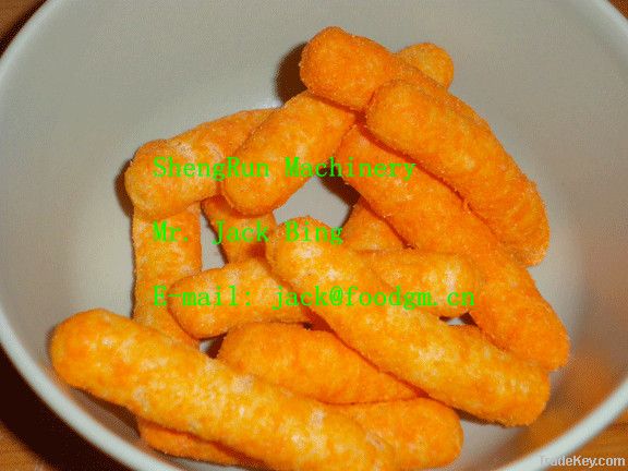 Puffy/Inflated Corn Snacks Food Processing Machinery Line Plant