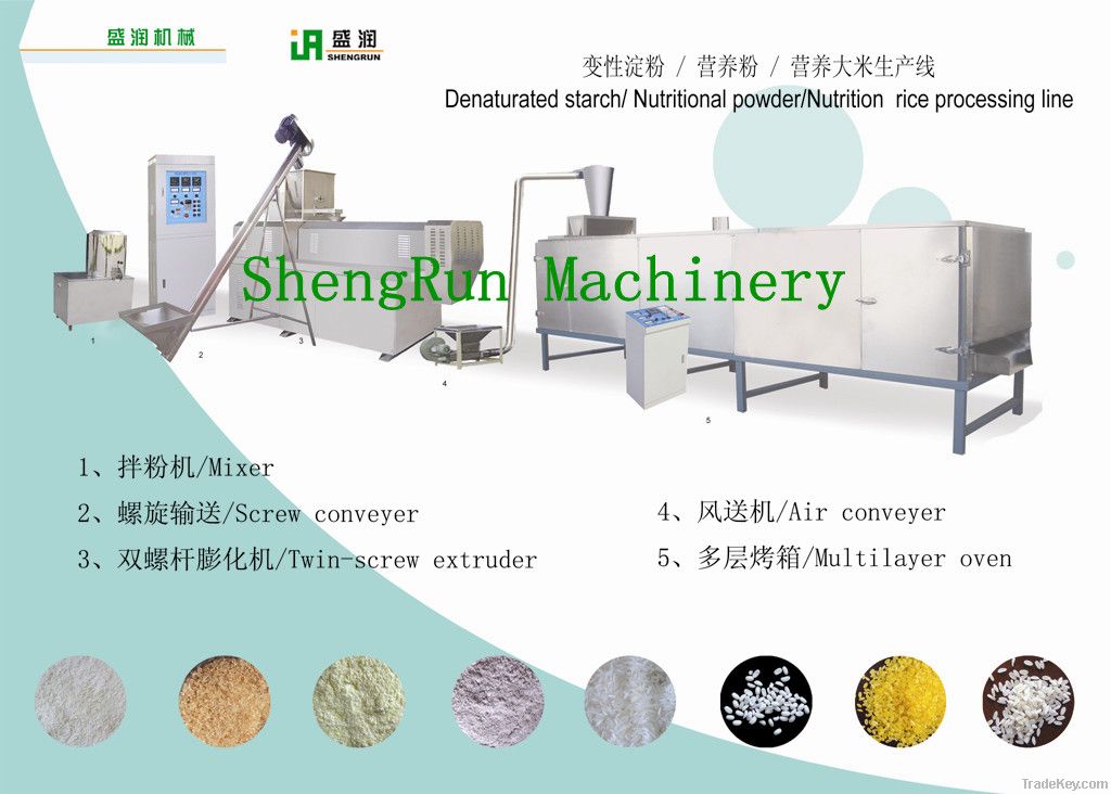 Baby food/Nutritional powder Processing Machine Line Plant