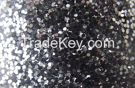 Heat Transfer Glitter Powder, hotmelt self adhesive glitter powder