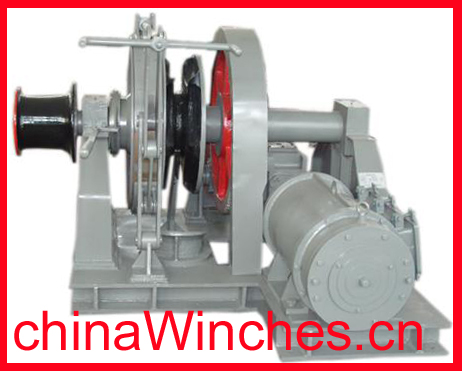 marine anchor winch for electric or hydraulic