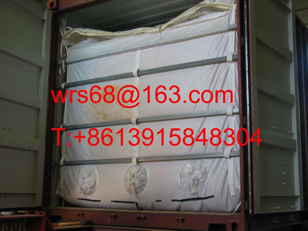 Food grade PP woven dry bulk container liner bag for wheat / soybean / rice / malt /grain