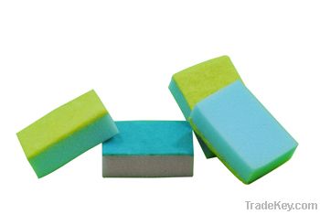 Scouring pad with sponge A305