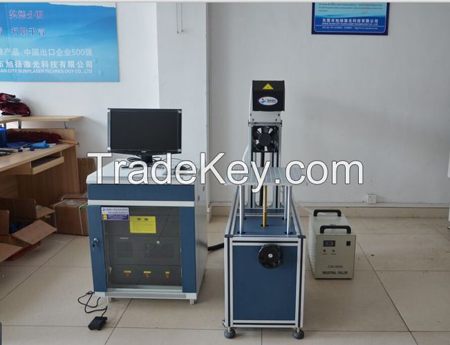 High Quality CO2 Laser Marking Machine for Leather Jean Fabric Wood Acylic ETC