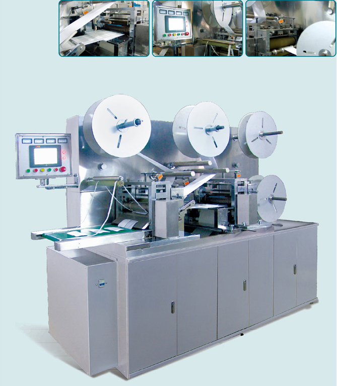 Automatic medical dressing cutting machine