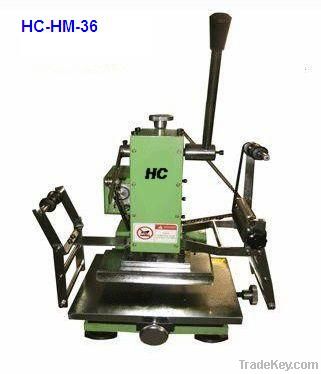 Manual hot stamping machine