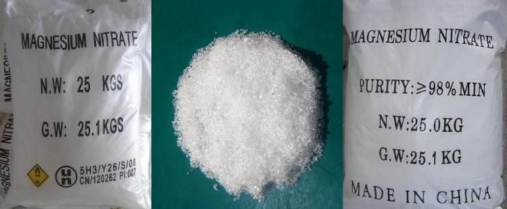 magnesium nitrate, Mg(NO3)2.6H2O