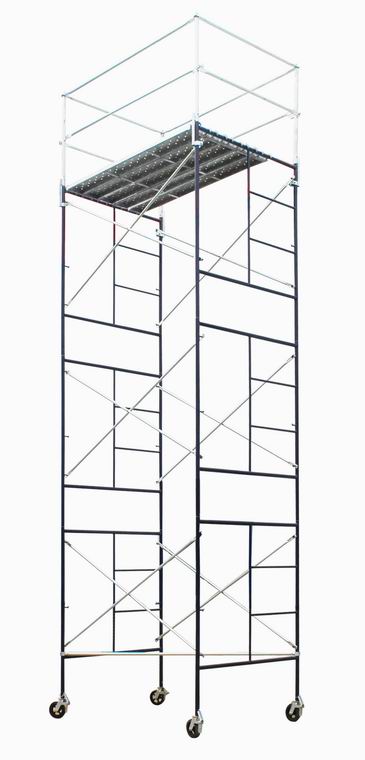 Scaffolding mobile tower flip lock