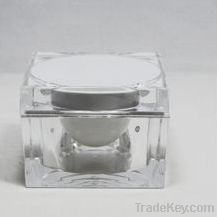 Acrylic Cream jar