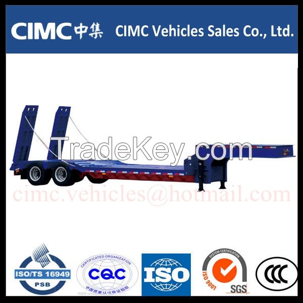 dual axle line semi trailer