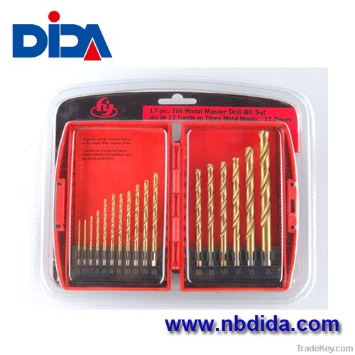 18PCS Tin Drill & Drive Set