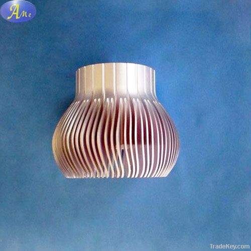 Aluminum extrusion LED heat sink, radiator