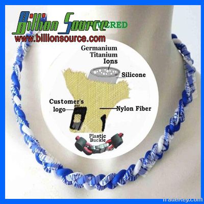 Silicone Titanium Necklace