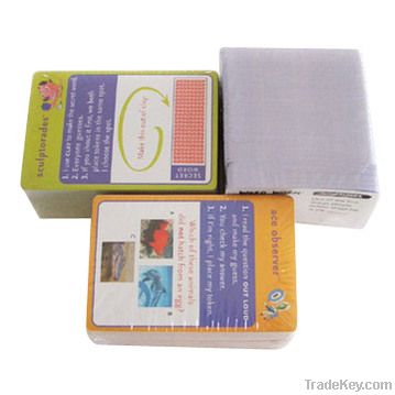 Printing cards, customize play cards/ printed cardboard supplier