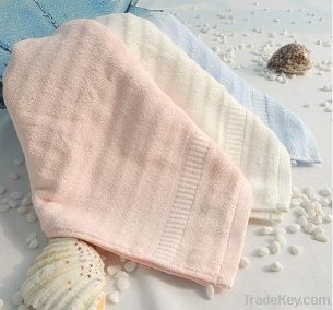 bamboo fiber wave hair towel