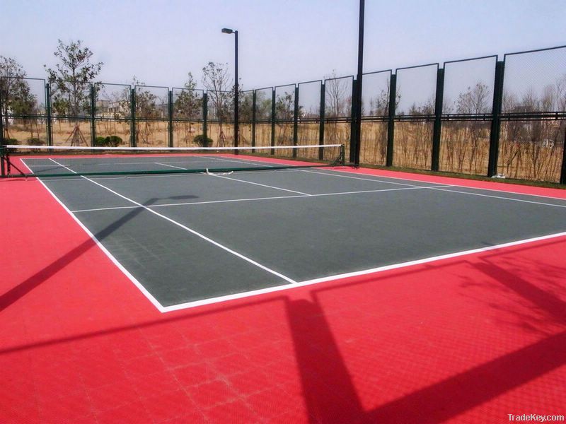 2011 Chinese Modular badminton flooring With Most Popular Sales For Ba