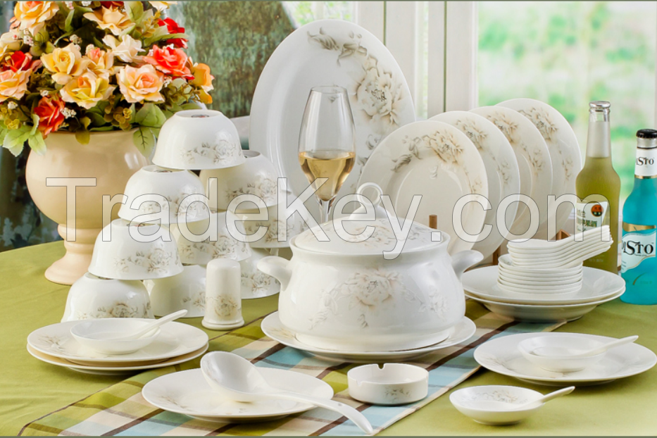 22pcs Porcelain ceramic  Dinner Set