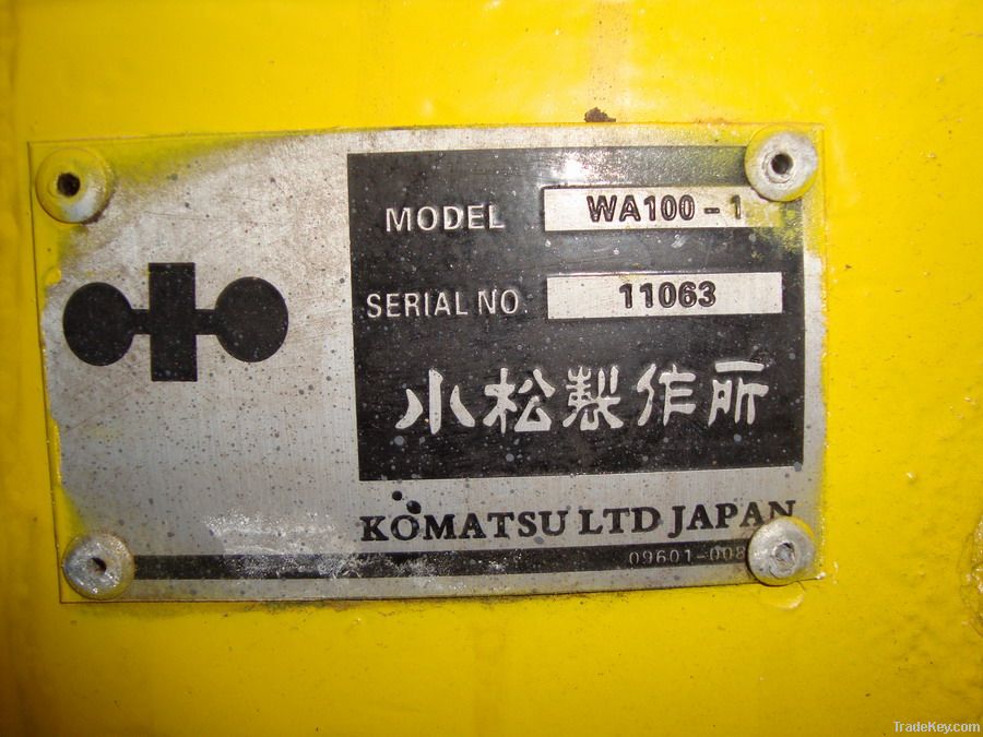 komastu 100 loader