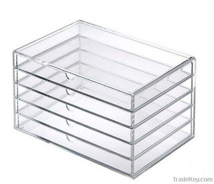 acrylic makeup organizer drawers