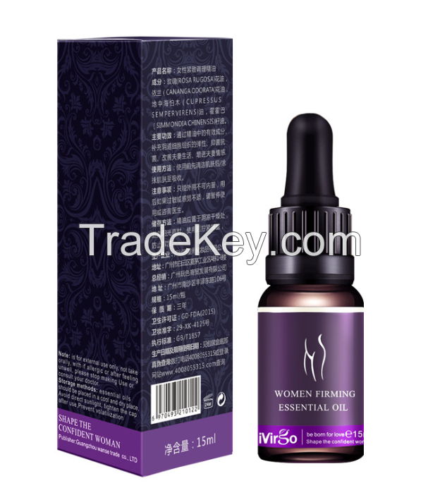 i virgo vagina Tightening firming massage oil Provide natural firmness to the women 15ml with your own label