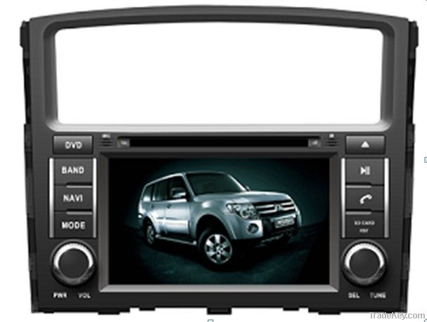 Car GPS DVD Player for  Mitsubishi Pajero with Bluetooth