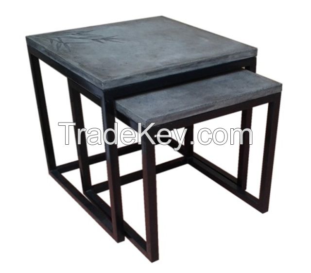 fiber concrete cement outdoor indoor furniture