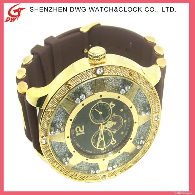 Luxury Men Watch with Quartz Movement